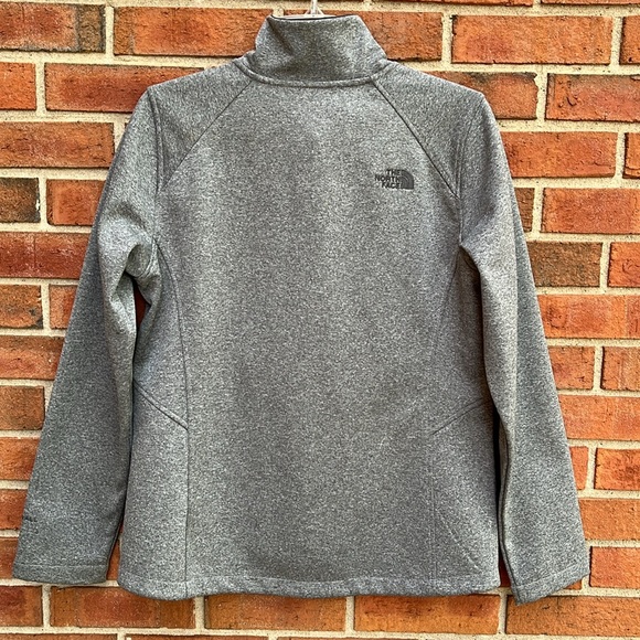 The North Face Windwall Women’s Softshell Performance Jacket-Medium-Heather Gray - Picture 3 of 15